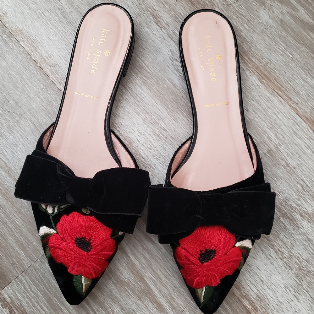 Kate Spade Poppy Mules